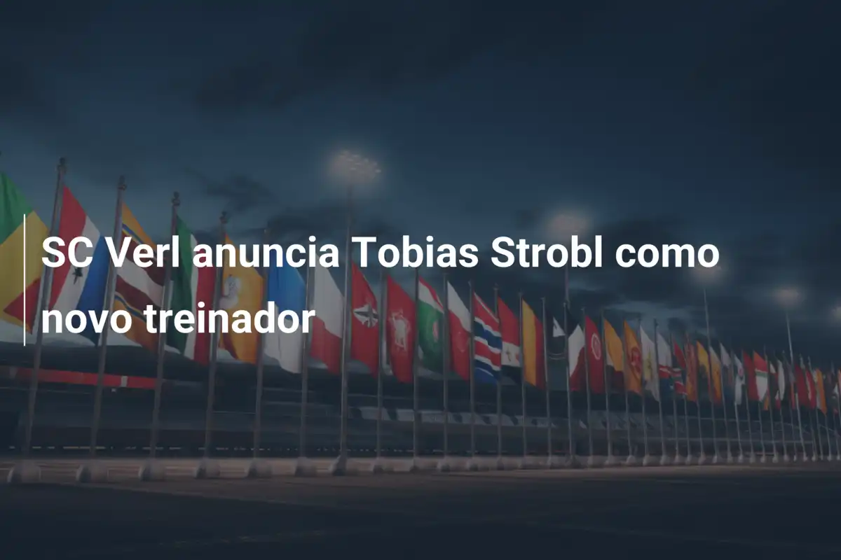 SC Verl anuncia Tobias Strobl como novo treinador