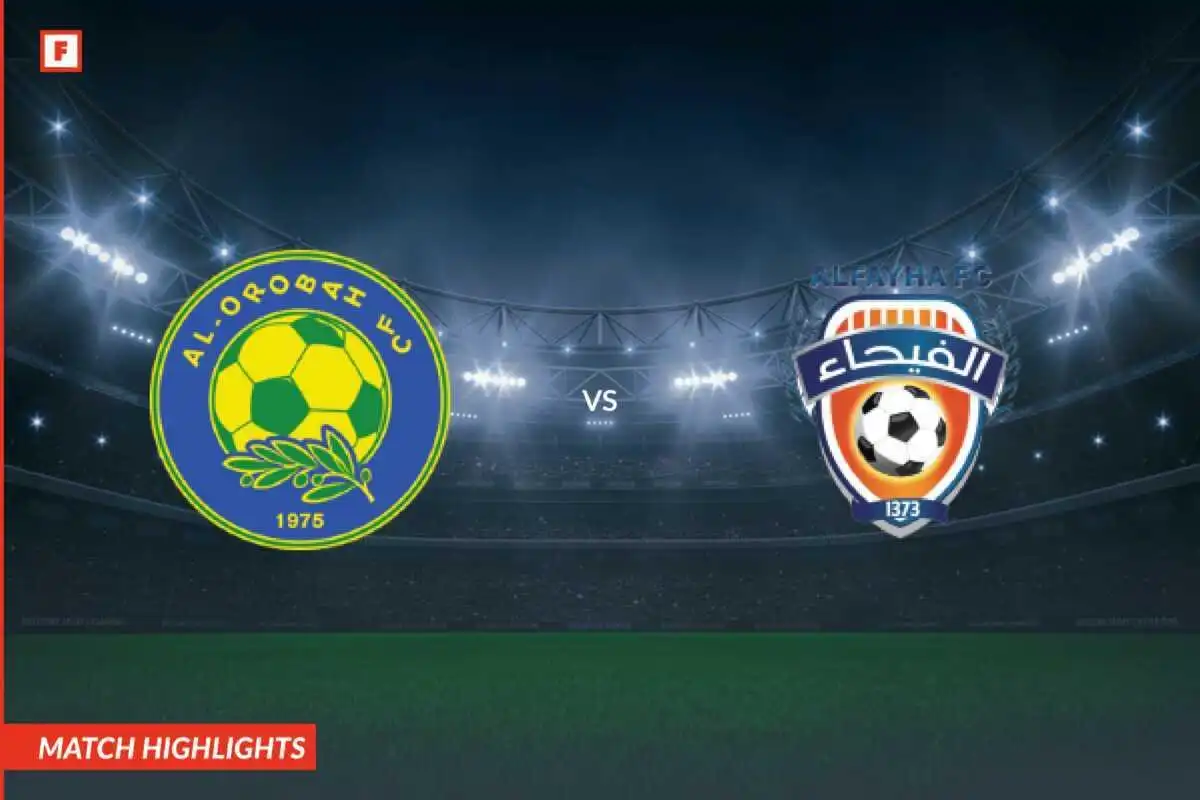 Al Orobah Al Jawf - Al Fayha FC gol e momenti salienti