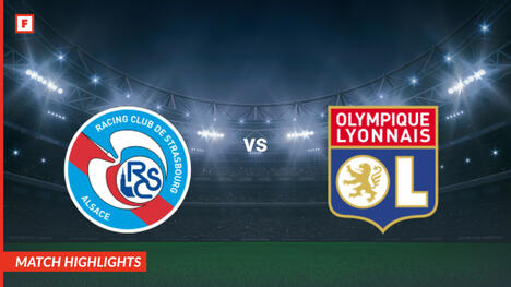 Strasbourg - Lyon gols e destaques