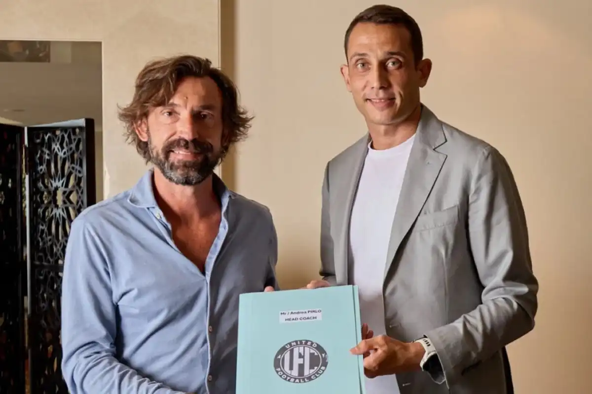 Andrea Pirlo Appointed at Dubai United