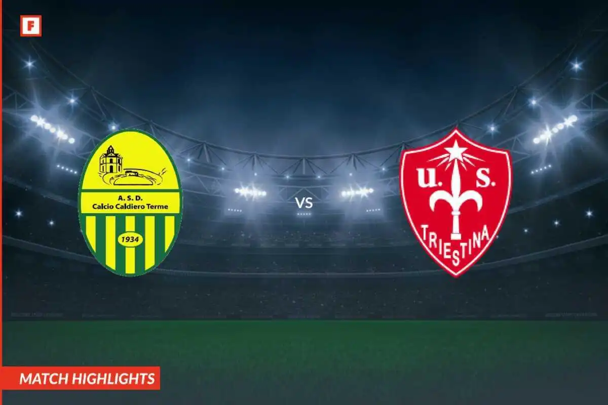ASD Caldiero Terme - Triestina Calcio cele i najważniejsze momenty