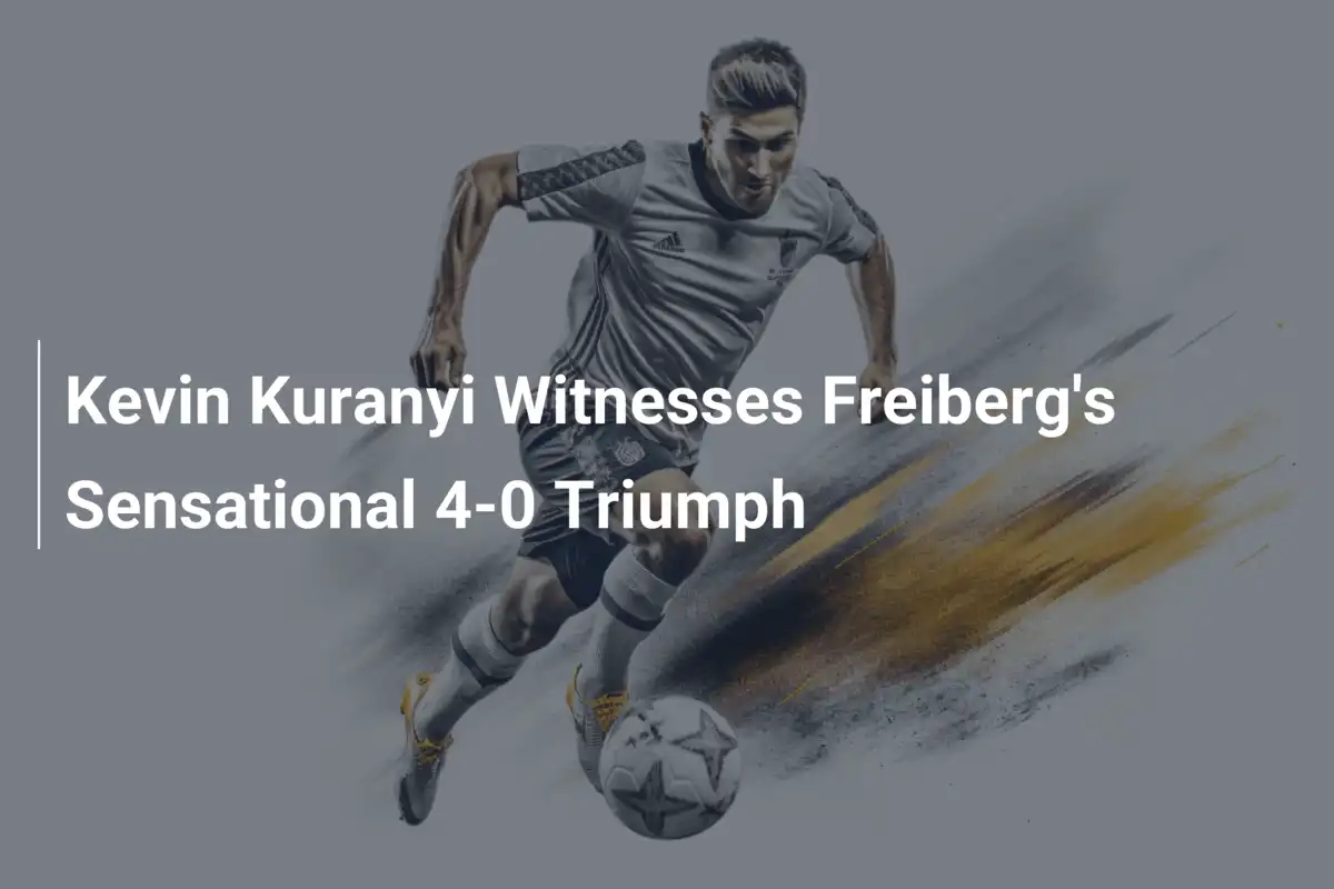 Kevin Kuranyi erlebt Freibergs sensationellen 4:0-Triumph