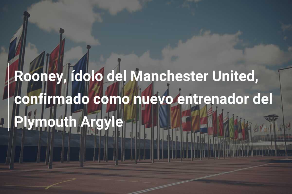 Rooney, ídolo del Manchester United, confirmado como nuevo entrenador del Plymouth Argyle