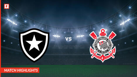 Botafogo de Futebol e Regatas - Corinthians Paulista gol e momenti salienti