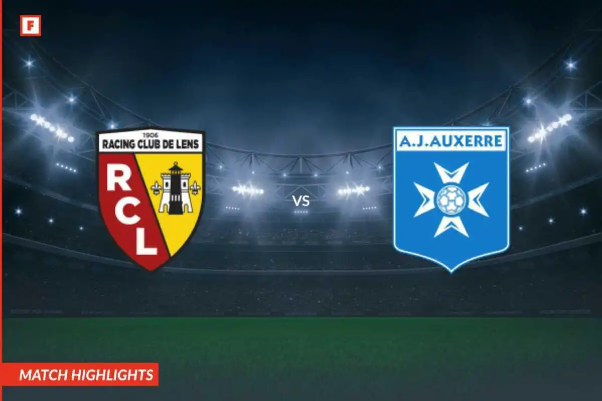 RC Lens - Auxerre buts et temps forts - footboom1.com