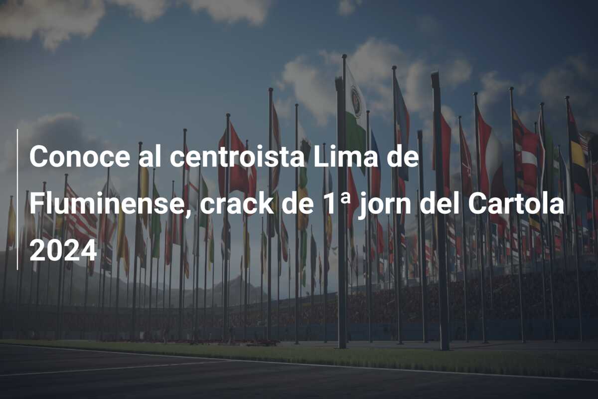 Conoce al centroista Lima de Fluminense, crack de 1ª jorn del Cartola 2024