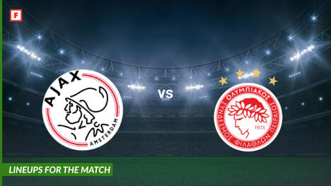 Ajax gegen Olympiacos Piraeus: Aufstellungen für das Spiel