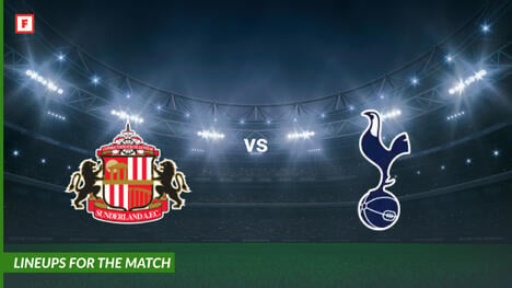 Sunderland kontra Tottenham Hotspur: składy na mecz