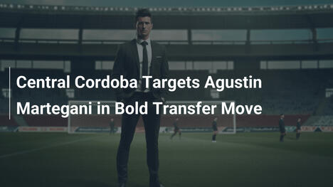 Central Cordoba jagt Agustin Martegani in kühner Transferaktion