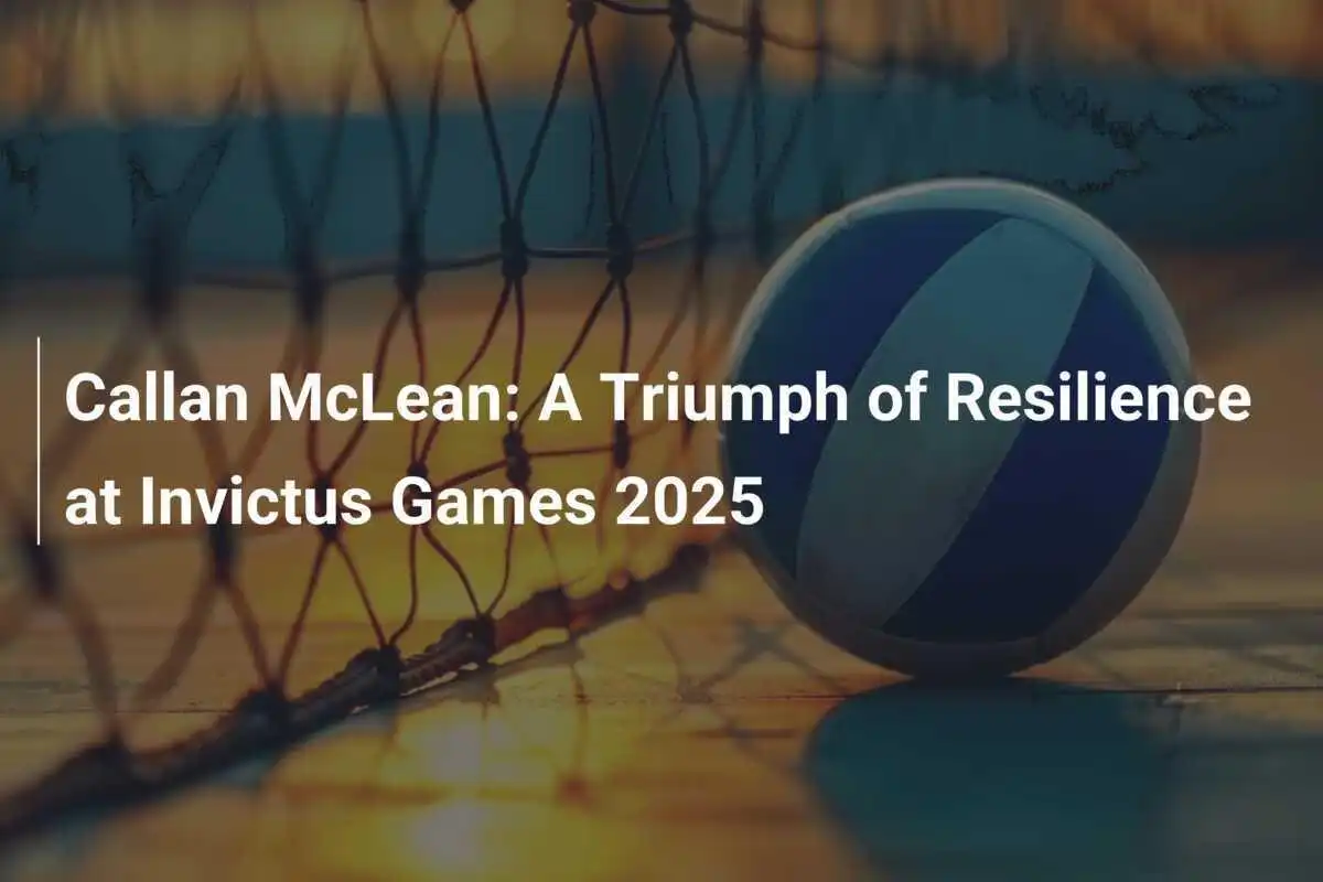 Callan McLean: Un Triunfo de Resiliencia en los Juegos Invictus 2025