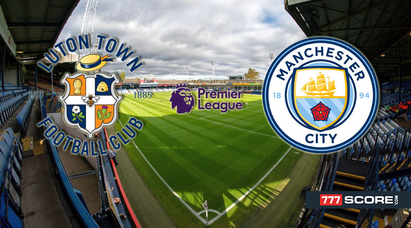 LUTON TOWN x MANCHESTER CITY, PREMIER LEAGUE, 16ª RODADA