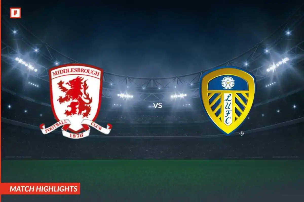 Middlesbrough - Leeds United golovi i naglasci
