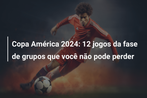 Quais as datas dos jogos do Brasil na Copa América 2024?