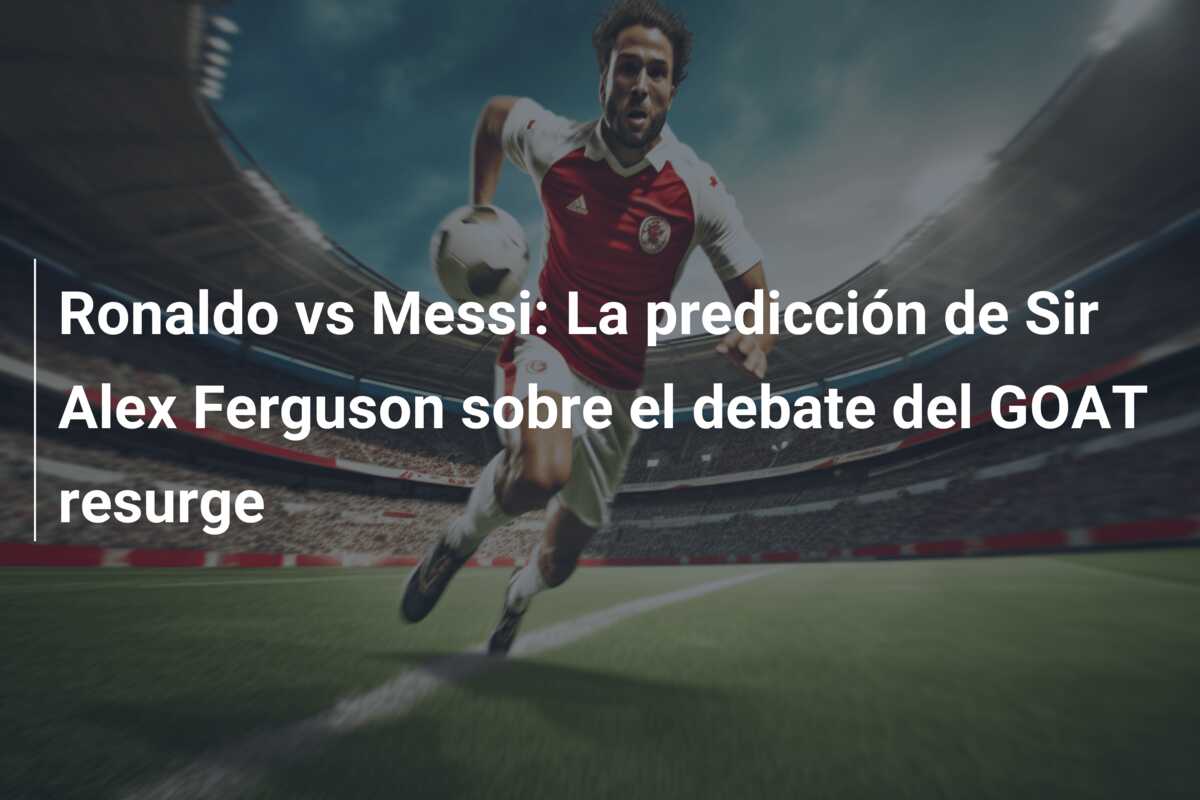 Ronaldo vs Messi: La predicción de Sir Alex Ferguson sobre el debate del GOAT resurge