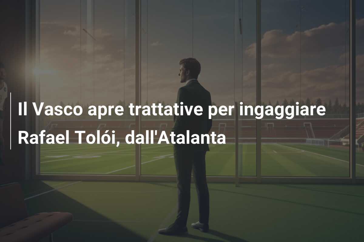 Il Vasco apre trattative per ingaggiare Rafael Tolói, dall’Atalanta