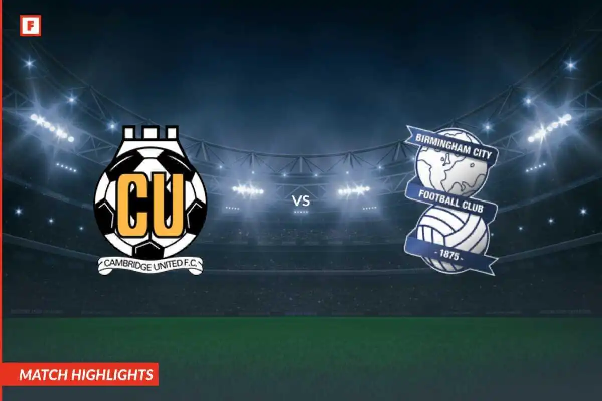 Cambridge United - Birmingham City gol e momenti salienti