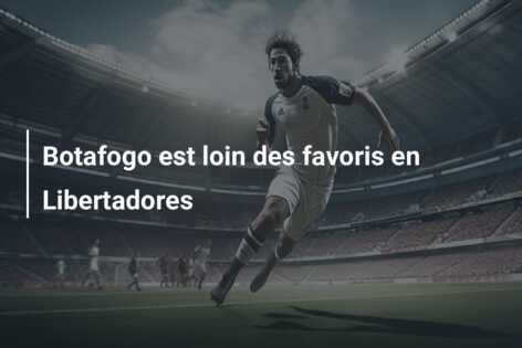 Botafogo est loin des favoris en Libertadores