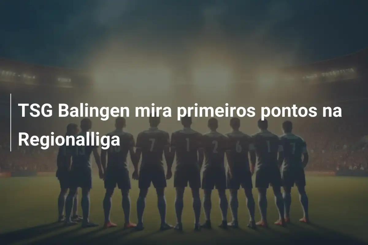 TSG Balingen mira primeiros pontos na Regionalliga