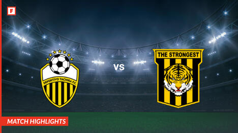 Deportivo Tachira - The Strongest ประตูและไฮไลท์