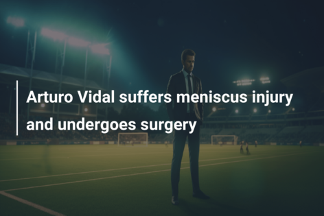 Arturo Vidal suffers meniscus injury and undergoes surgery