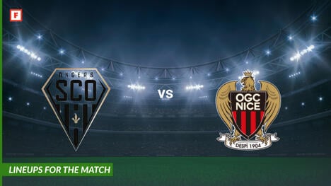 Angers SCO contre Nice : compositions pour le match