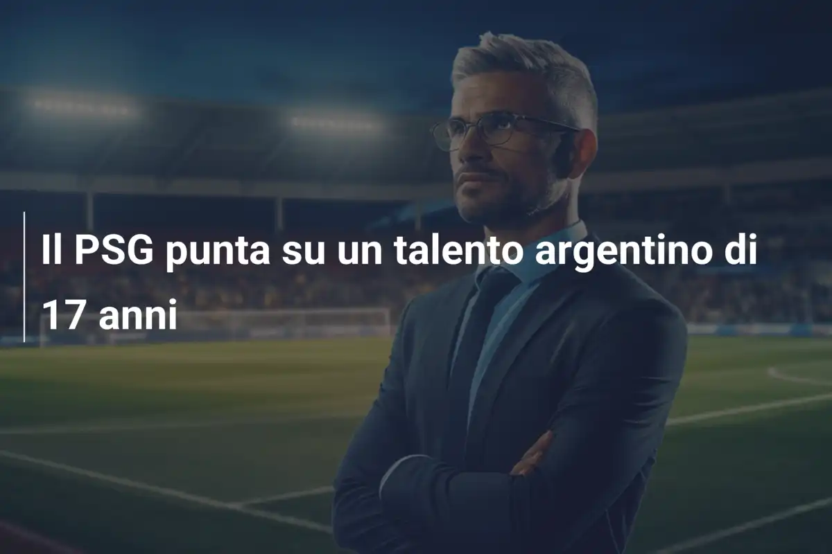 Il PSG punta su un talento argentino di 17 anni