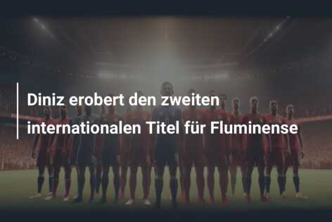Diniz erobert den zweiten internationalen Titel für Fluminense