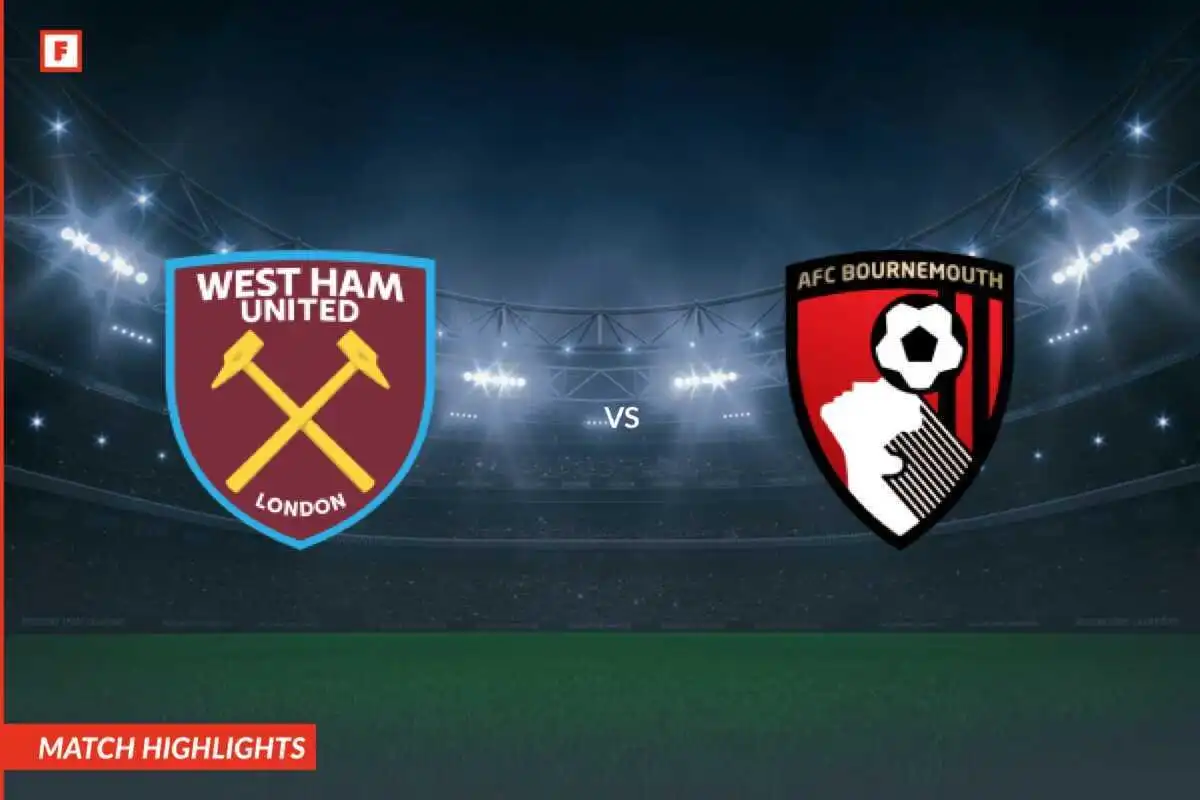 West Ham United - Bournemouth mål og høydepunkter