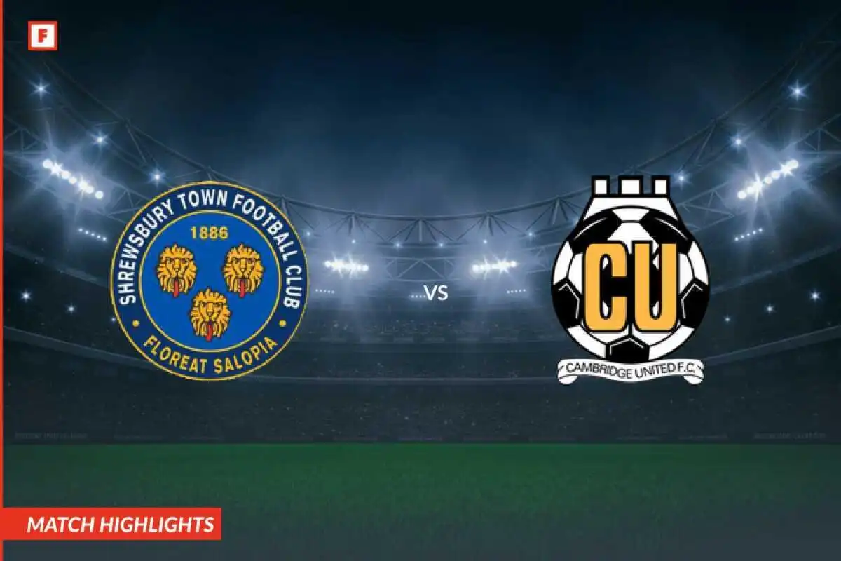 Shrewsbury Town - Cambridge United góly a najzaujímavejšie momenty
