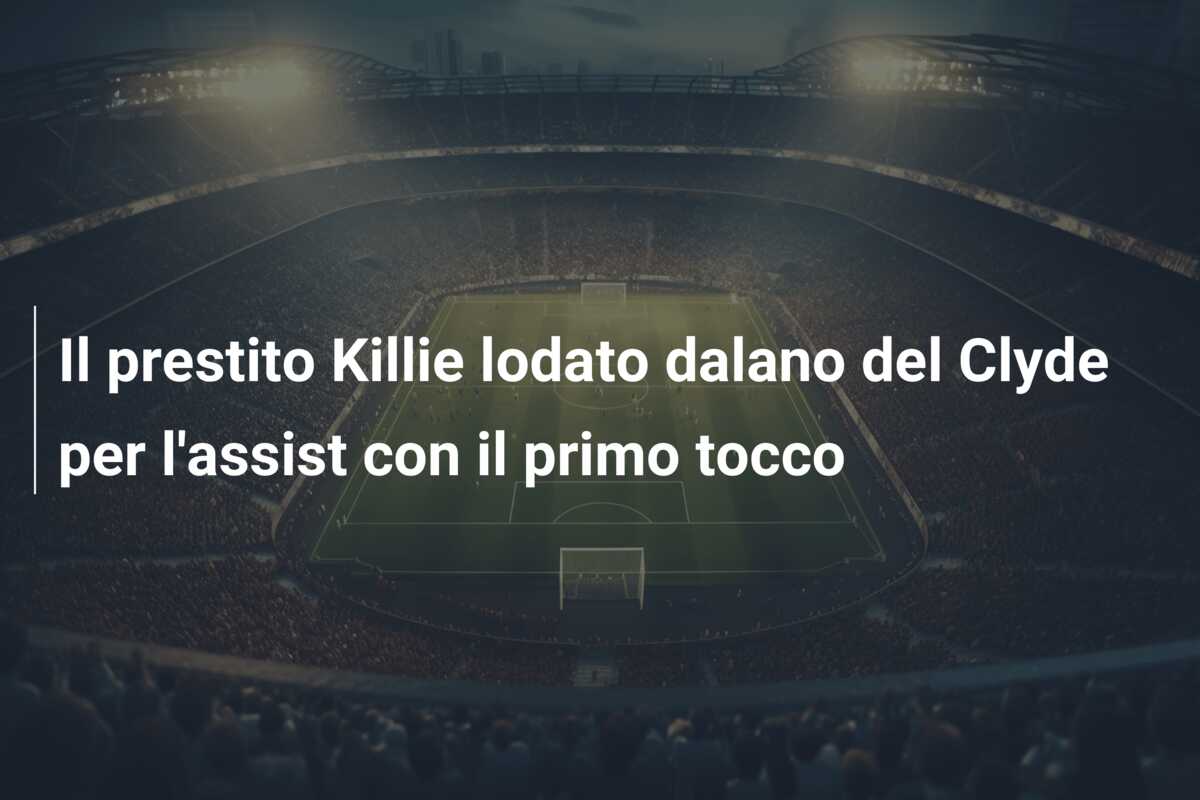 Il prestito Killie lodato dalano del Clyde per l’assist con il primo tocco