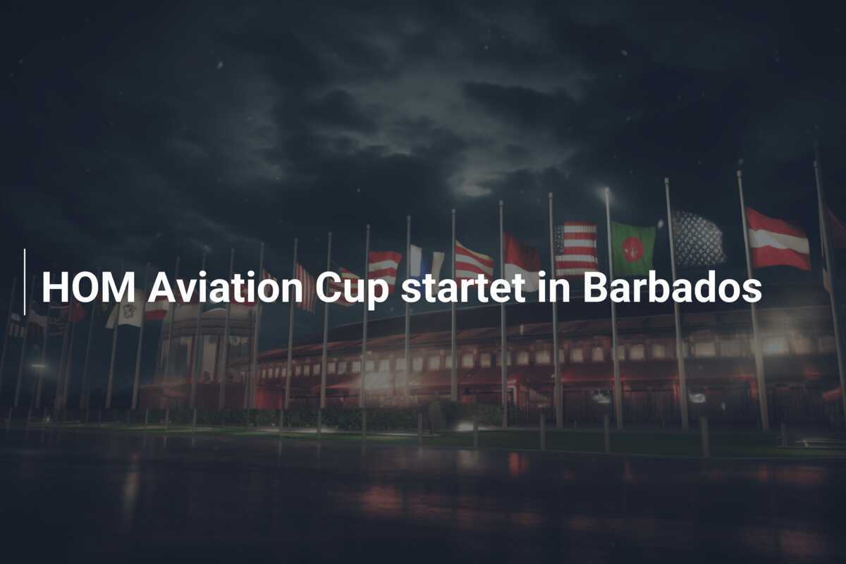 HOM Aviation Cup startet in Barbados
