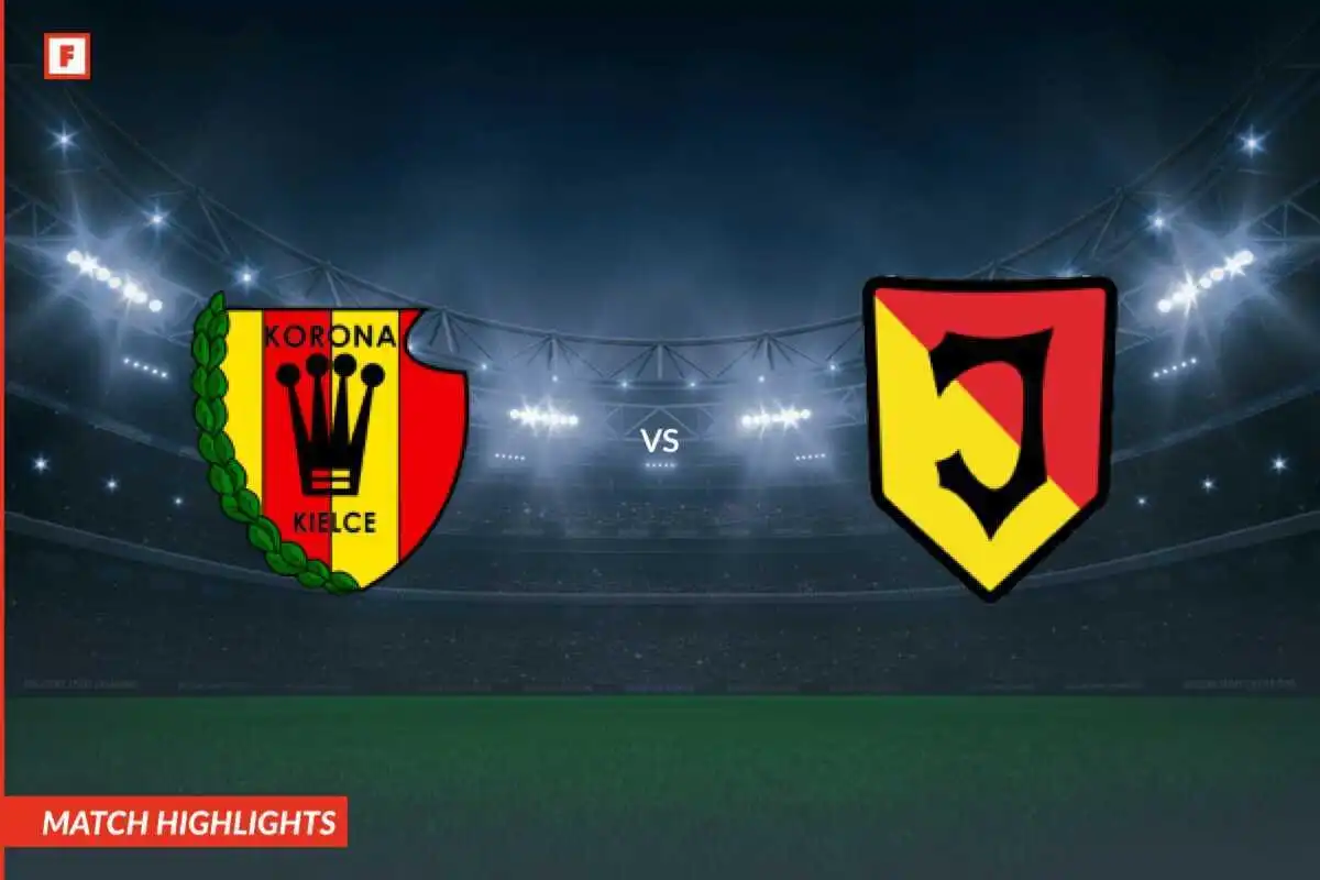 Korona Kielce - Jagiellonia Bialystok gol e momenti salienti