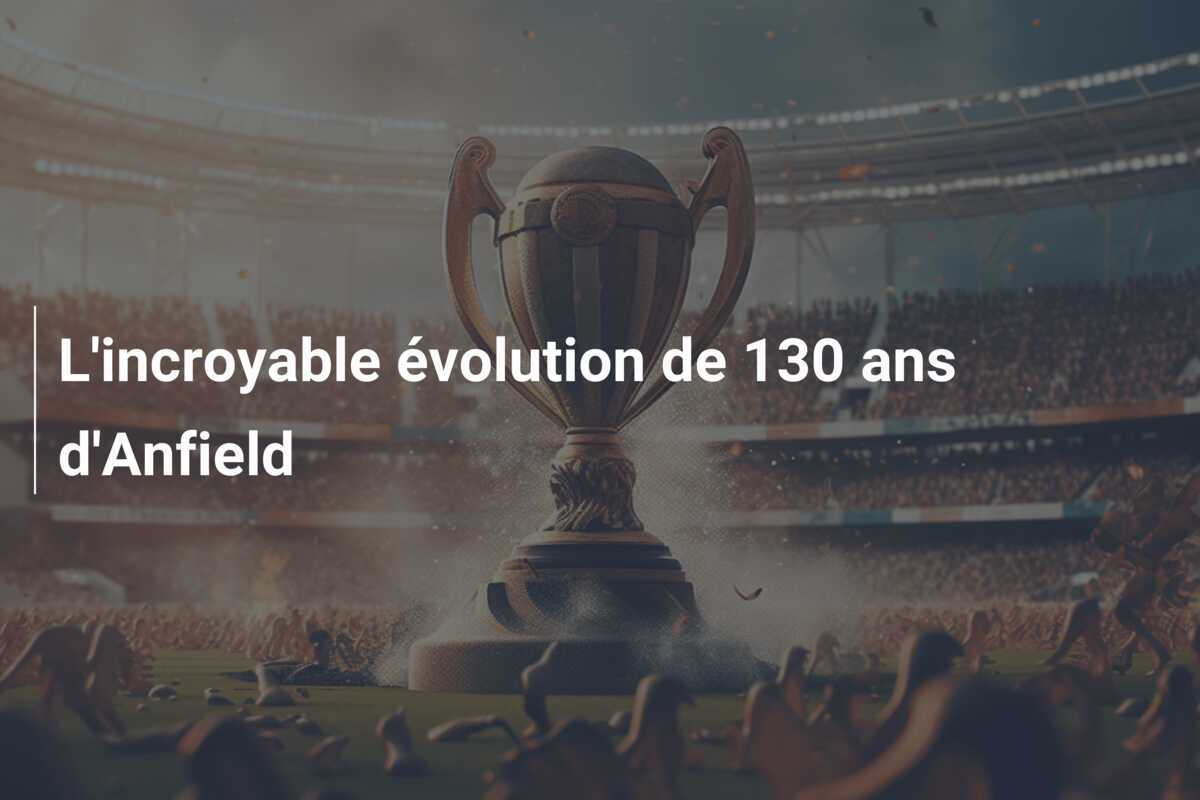 L'incroyable évolution de 130 ans d'Anfield