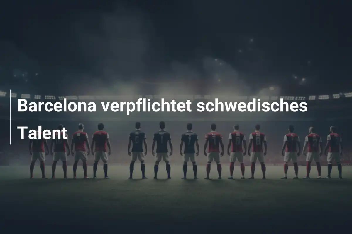 Barcelona verpflichtet schwedisches Talent