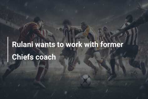 Rulani wants to work with former Chiefs coach