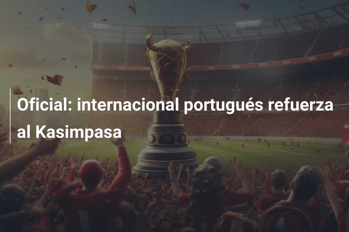 Oficial: internacional portugués refuerza al Kasimpasa
