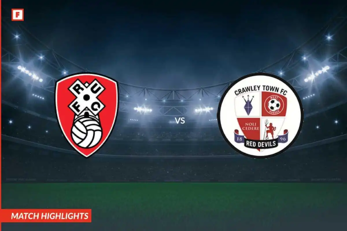 Rotherham United - Crawley Town goluri și momente importante
