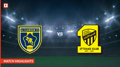 Al Taawoun - Al Ittihad Jeddah gol e momenti salienti