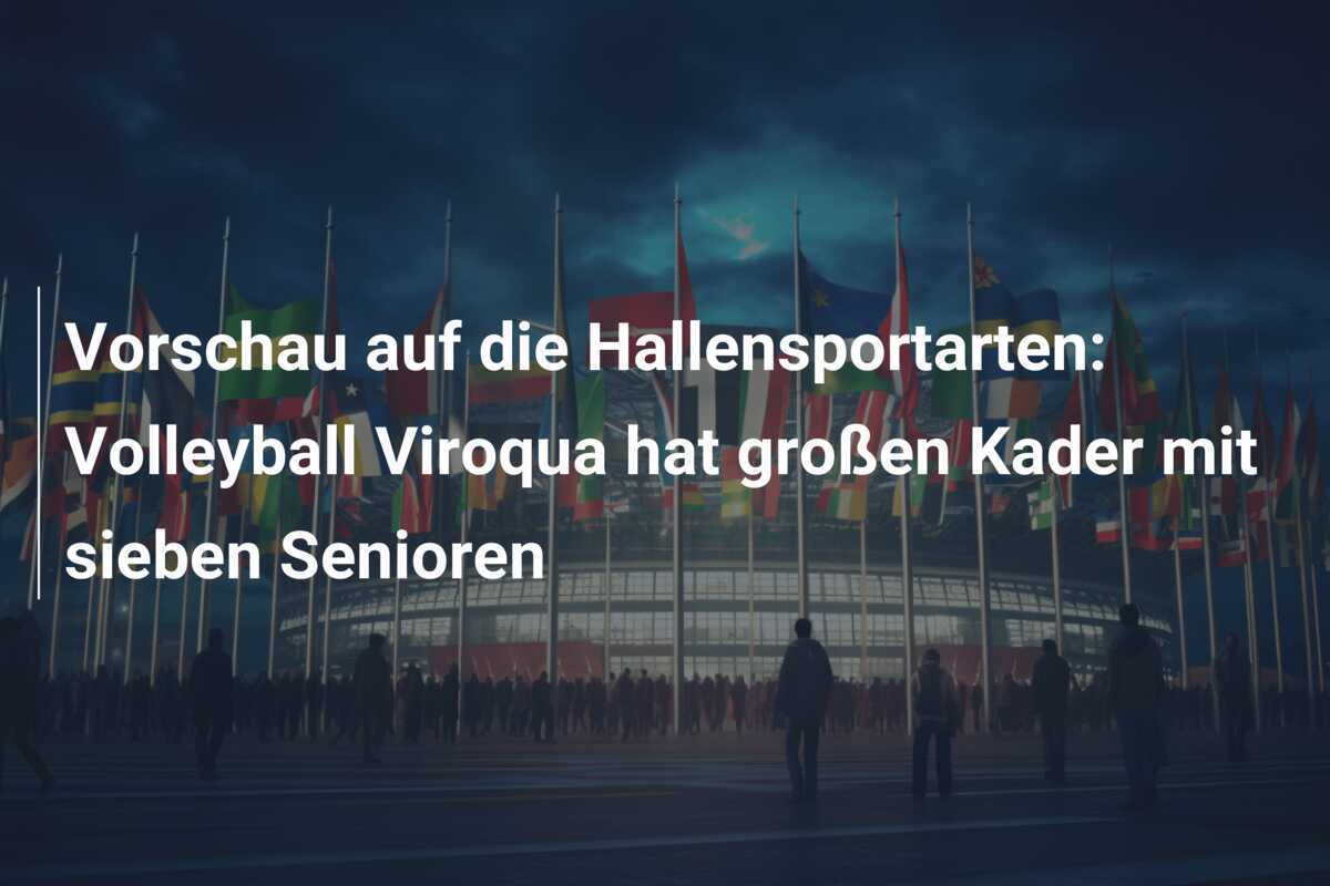 Vorschau auf die Hallensportarten: Volleyball Viroqua hat großen Kader mit sieben Senioren