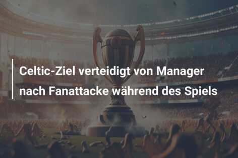 Celtic-Ziel verteidigt von Manager nach Fanattacke während des Spiels