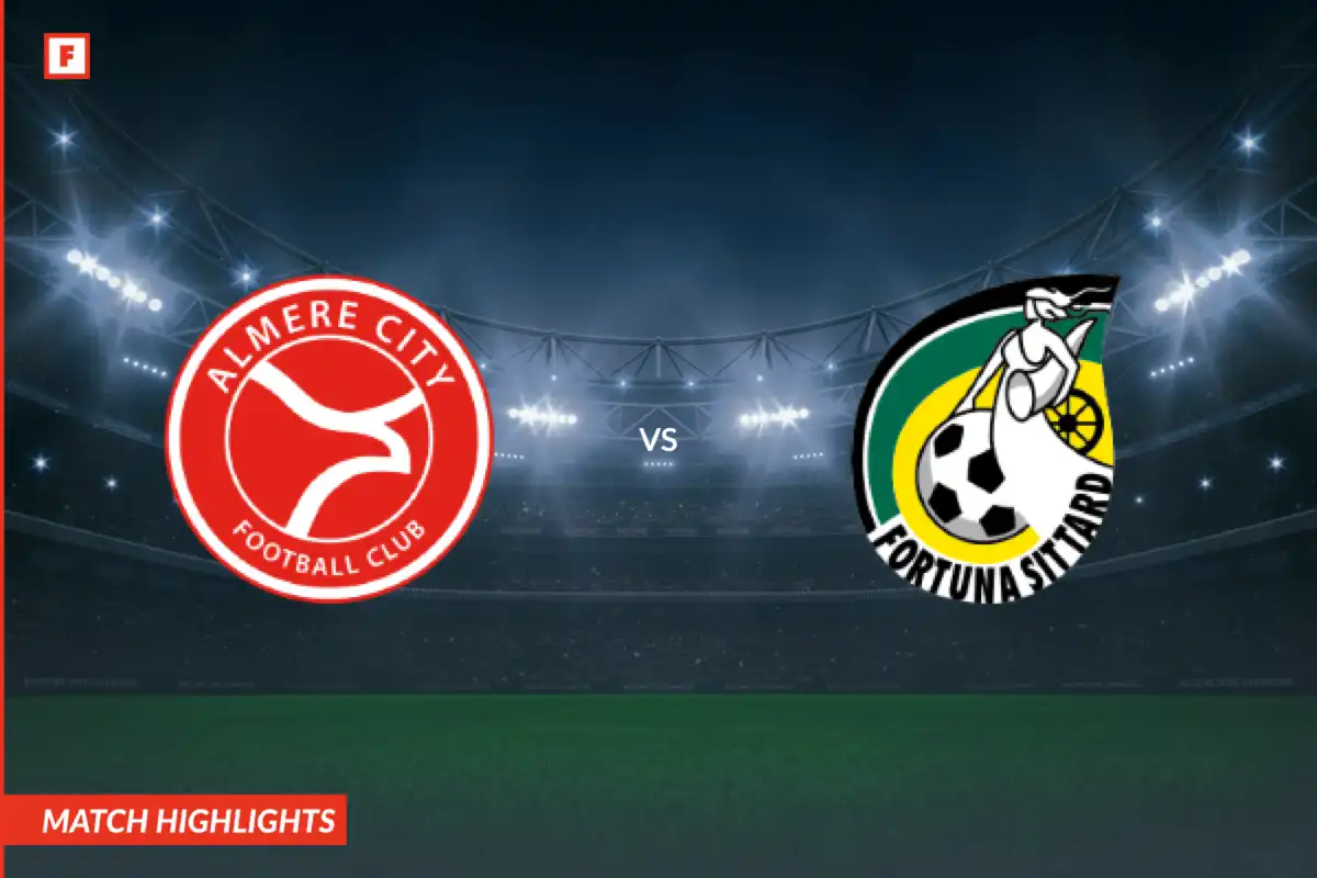 Almere City - Fortuna Sittard gol e momenti salienti
