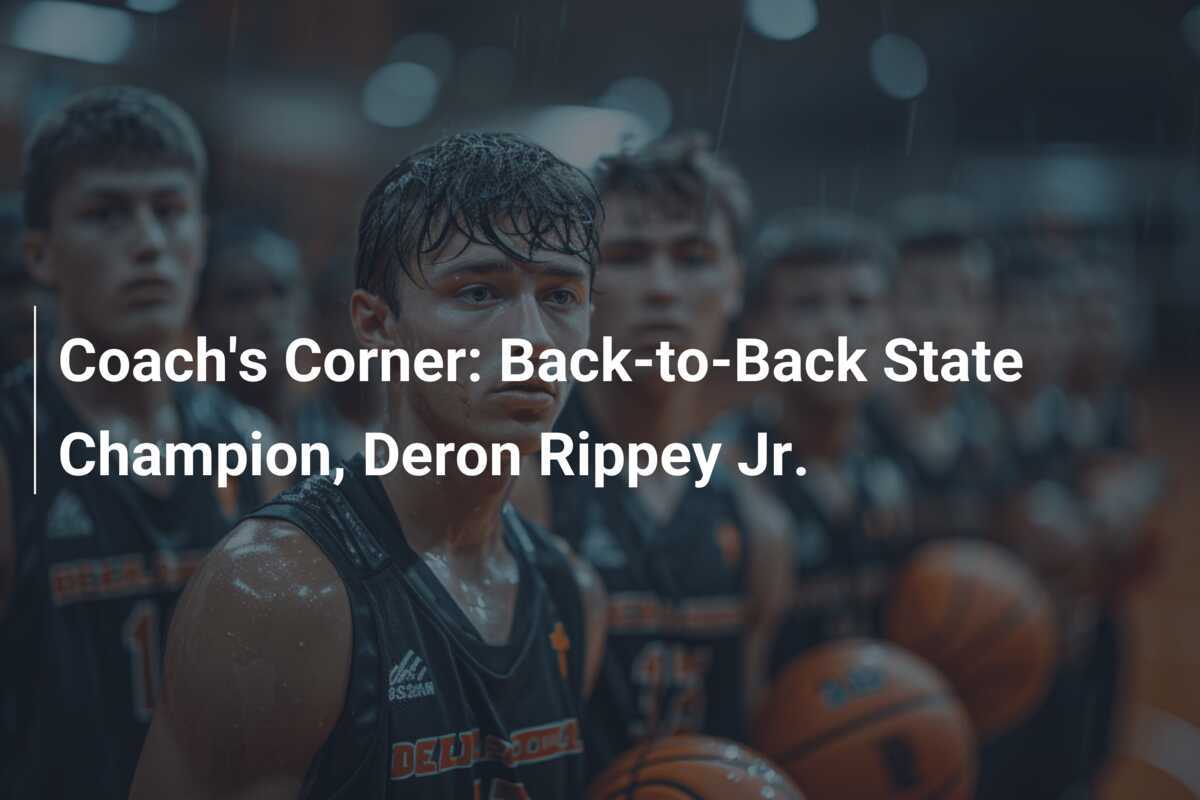 Tyson Rippey Trainer-Ecke: Staatsmeister Deron Rippey Jr. - footboom1.com