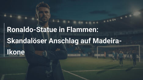 Ronaldo-Statue in Flammen: Skandalöser Anschlag auf Madeira-Ikone