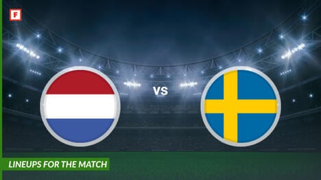 Niederlande gegen Schweden: Aufstellungen für das Spiel