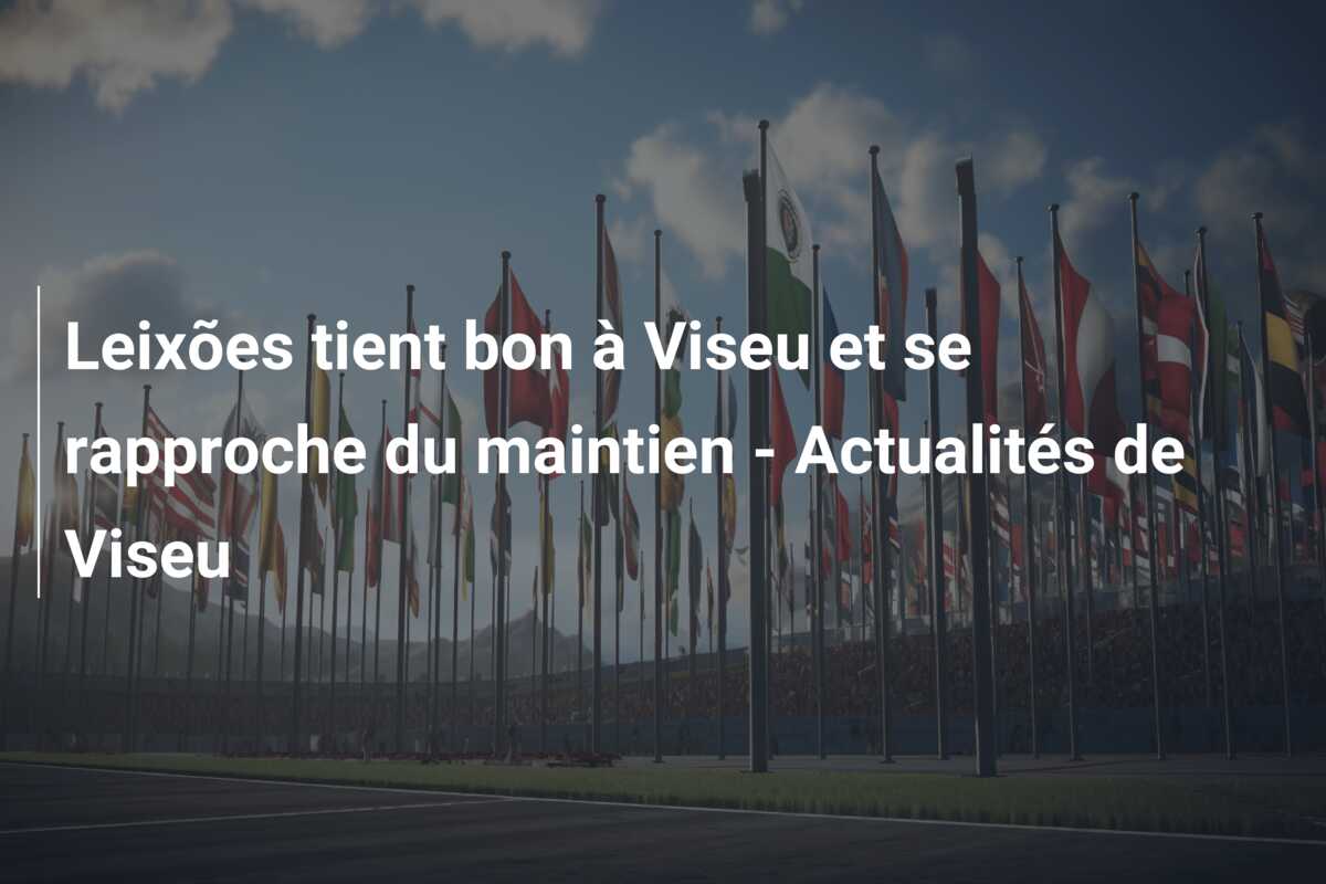 Leixões tient bon à Viseu et se rapproche du maintien – Actualités de Viseu