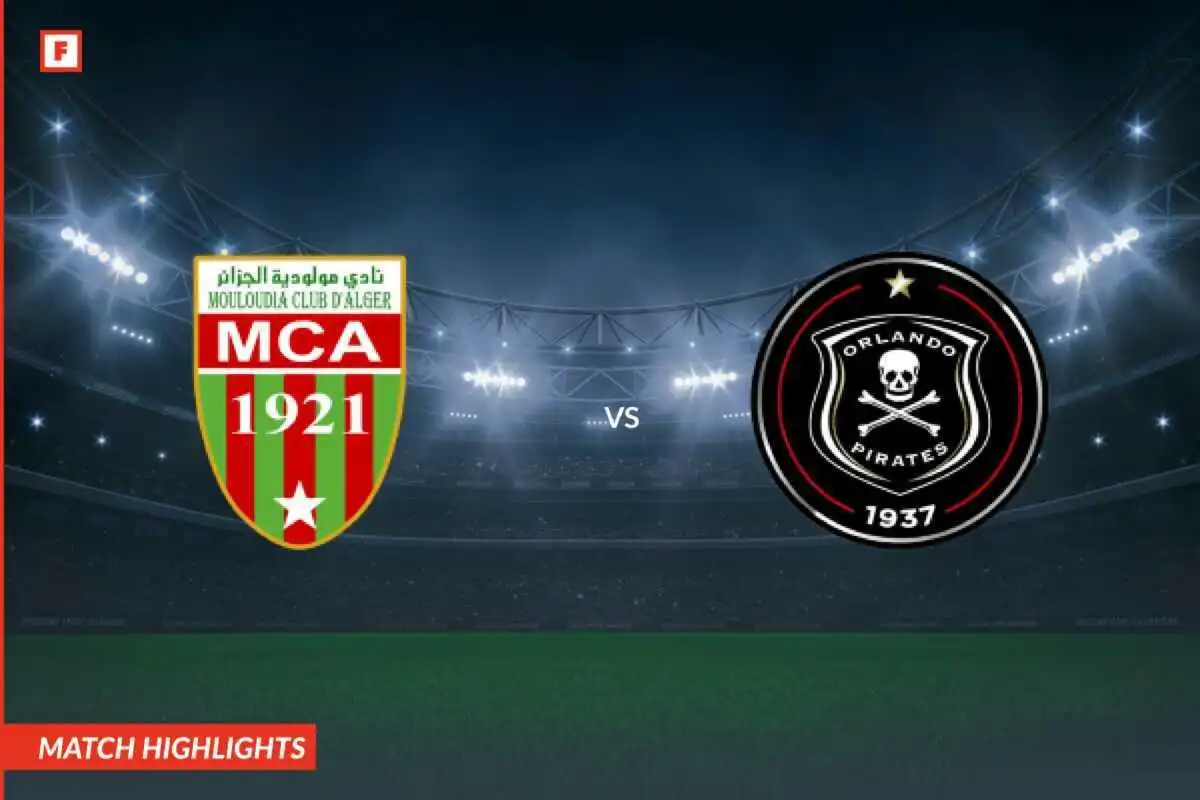 MC Alger - Orlando Pirates doelpunten en hoogtepunten