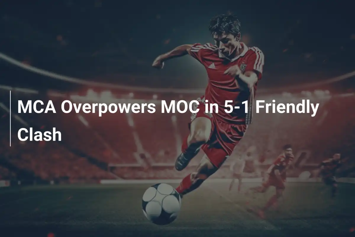 MC Alger Rozbija MO Constantine 5-1 w Meczu Towarzyskim!