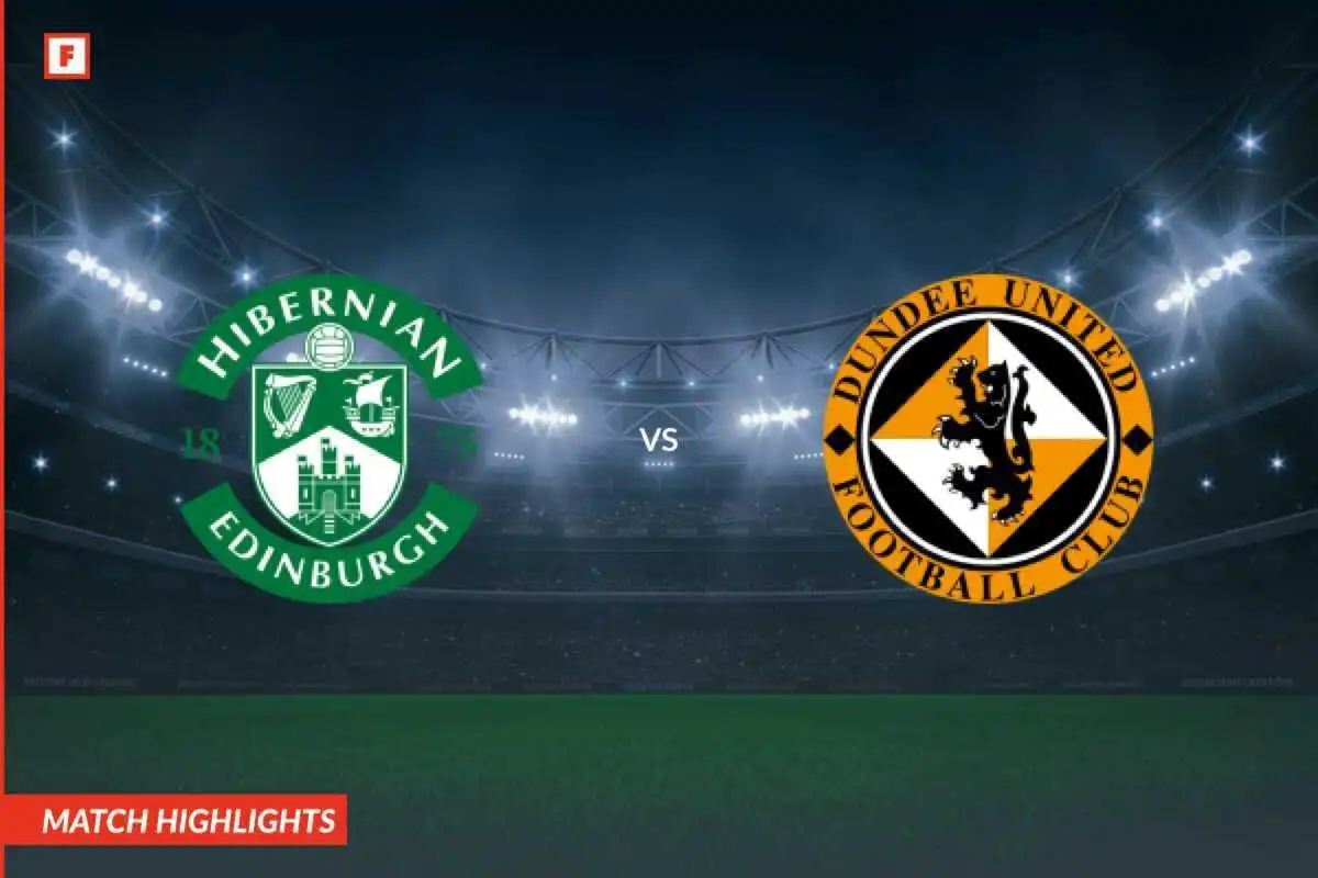 Hibernian - Dundee United cele i najważniejsze momenty