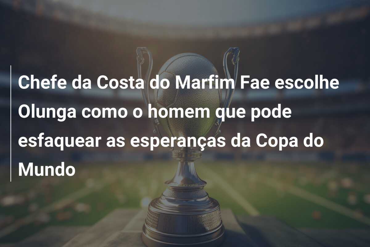 Chefe da Costa do Marfim Fae escolhe Olunga como o homem que pode esfaquear as esperanças da Copa do Mundo