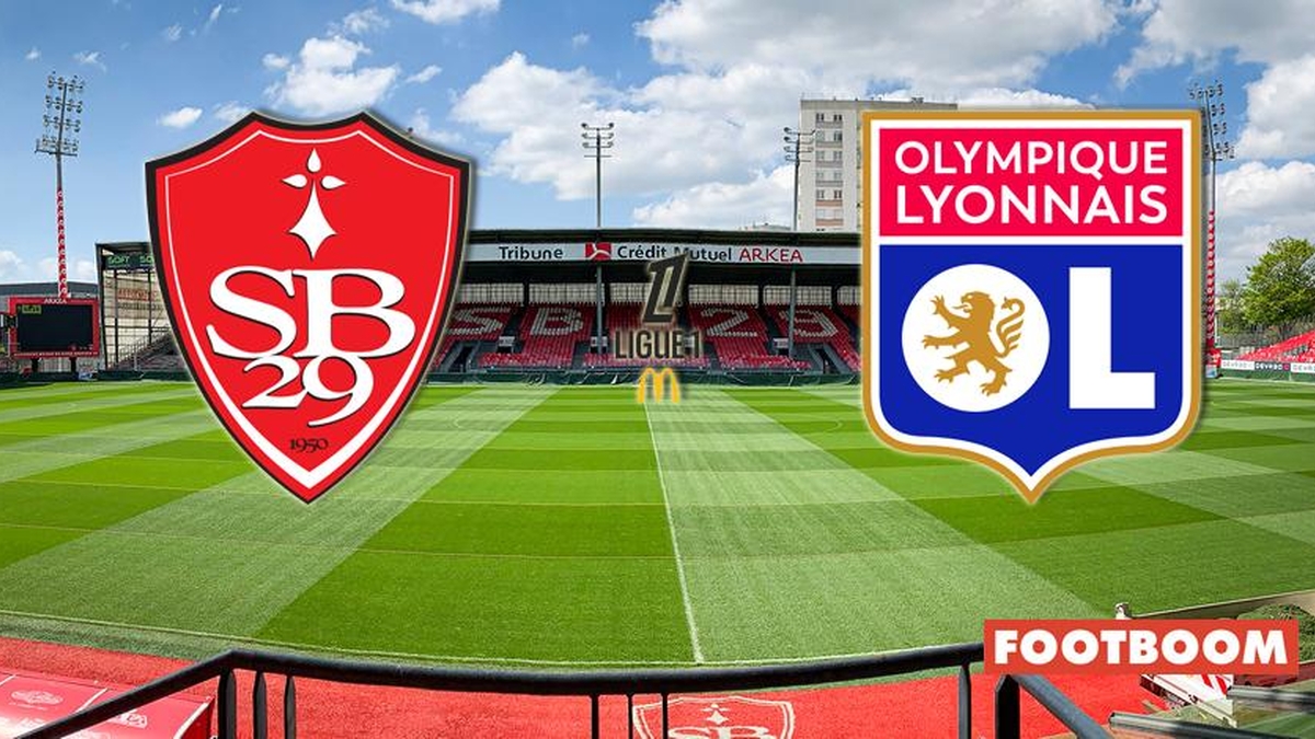 STADE BRESTOIS 29 VS LYON visual data 6
